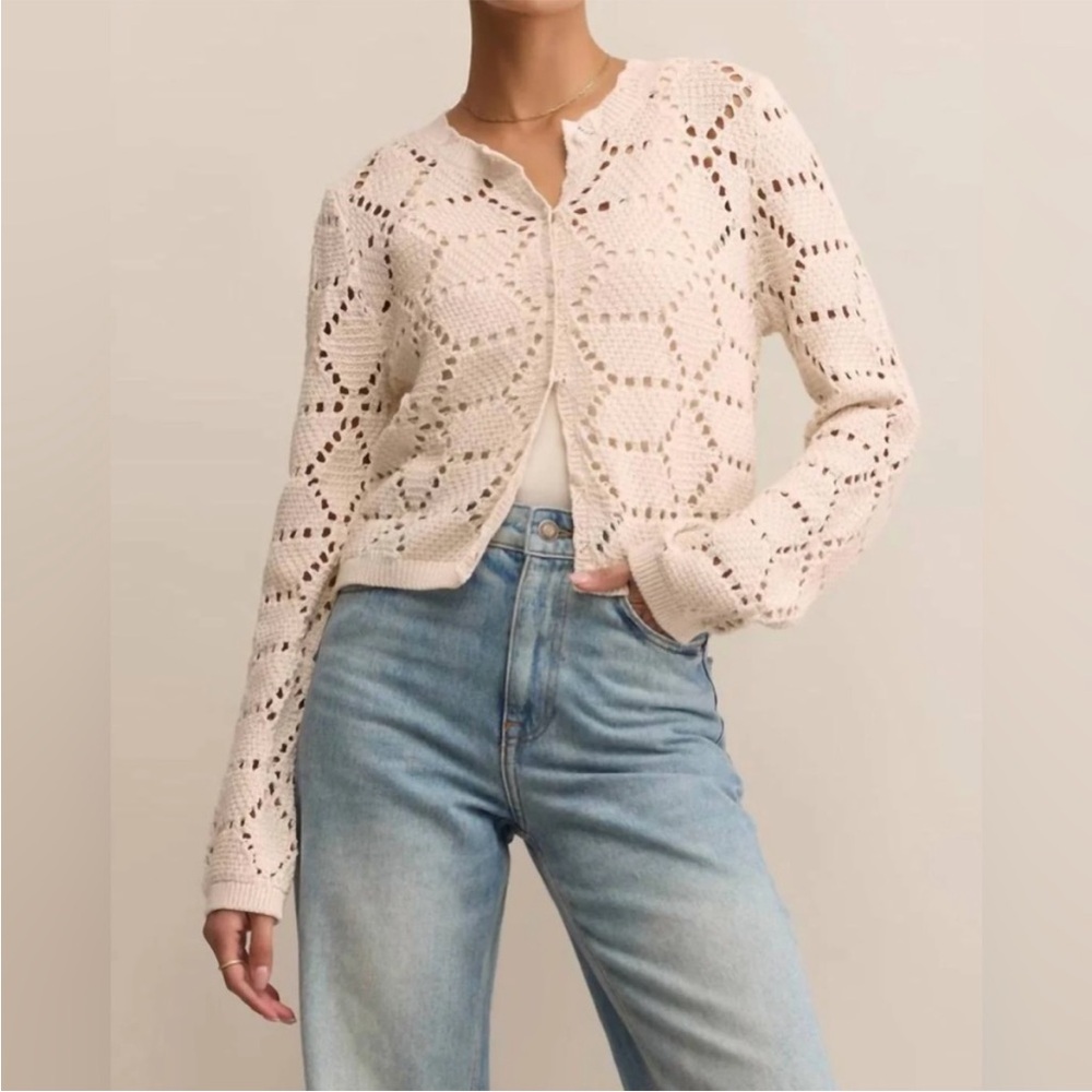 NWT Z Supply Rosalyn Cardigan Sweater XL - Picture 2 of 8